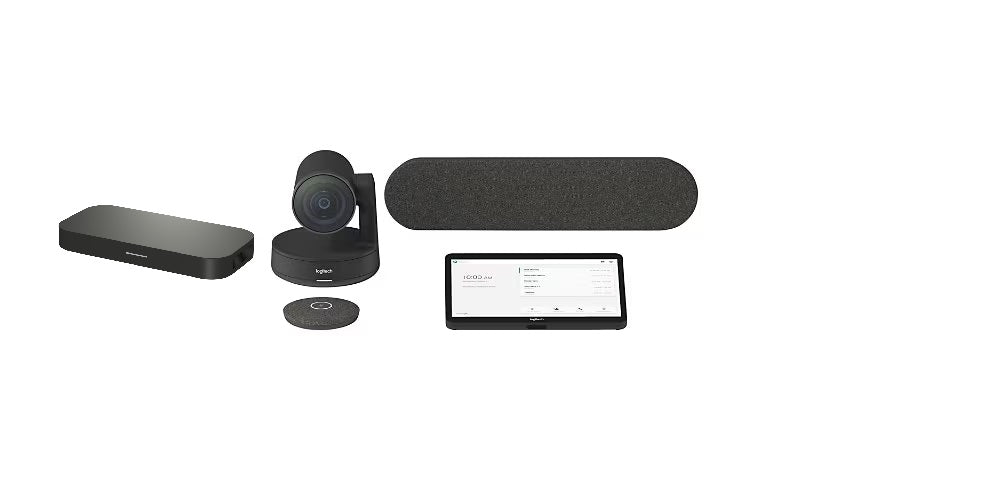 Logitech Medium Room Solution with Rally System for Google Meet